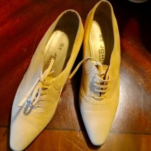 St John Leather Shoes Sz 8.5 AA